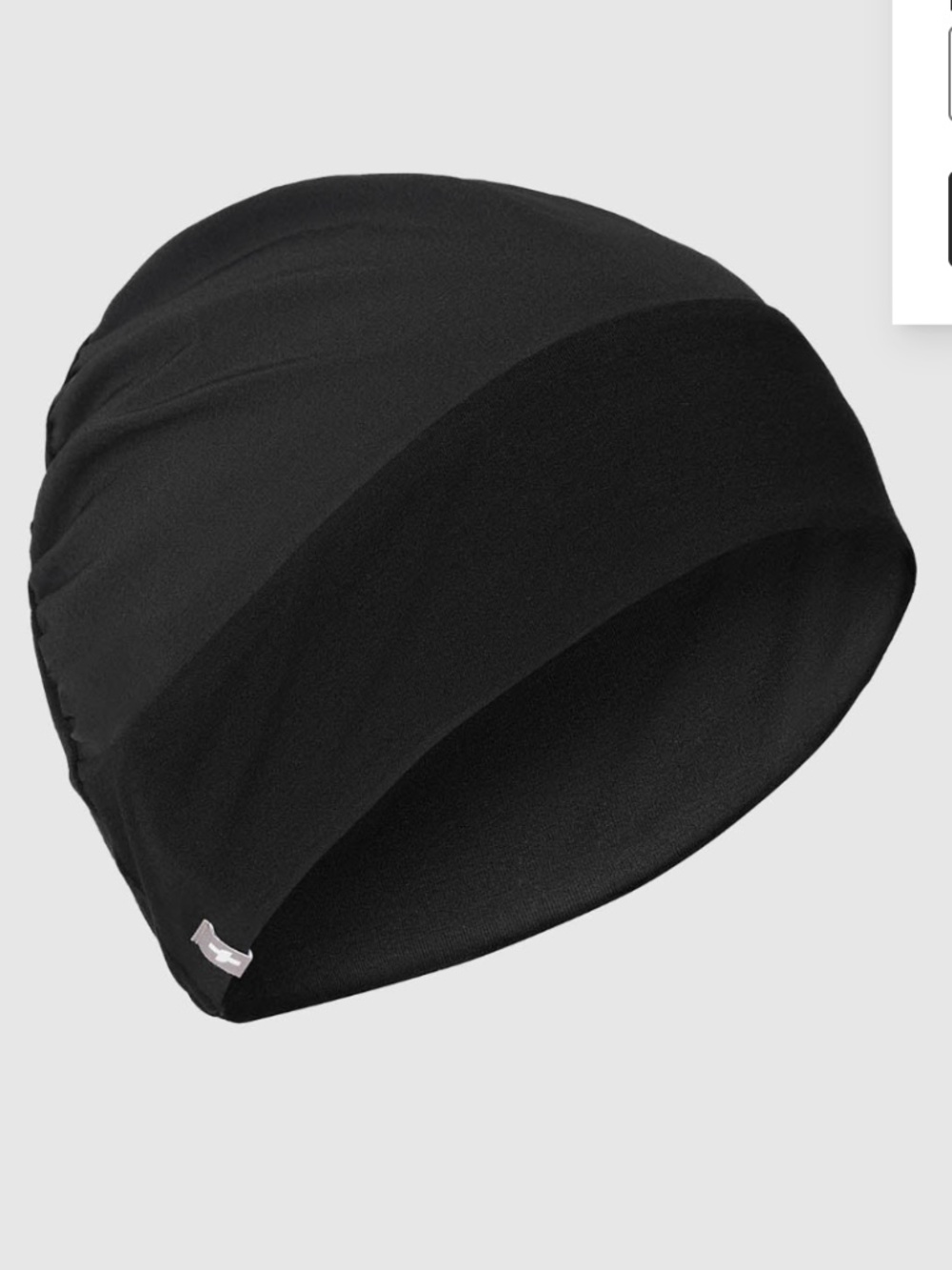 FIGS Modern Expandable Scrub Cap in Black One Size